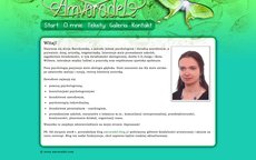 displaying:Amvaradel.com - Alicja Barcikowska - personal website - Our friend decided to refresh her personal page where she places  galleries of her hand made jewelry and painting. We decided to help her by suggesting use of the Django framework and aiming at a simple, clear layout we have done the project.