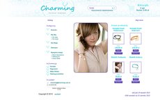 displaying:Charming - Personal Jewellery - E-commerce website - This time, our client wanted graphics and template created and implemented for online personalized jewelry store based on the oscGold e-commerce script.